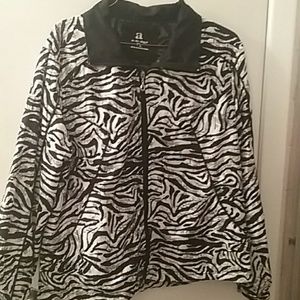 Zebra print jacket